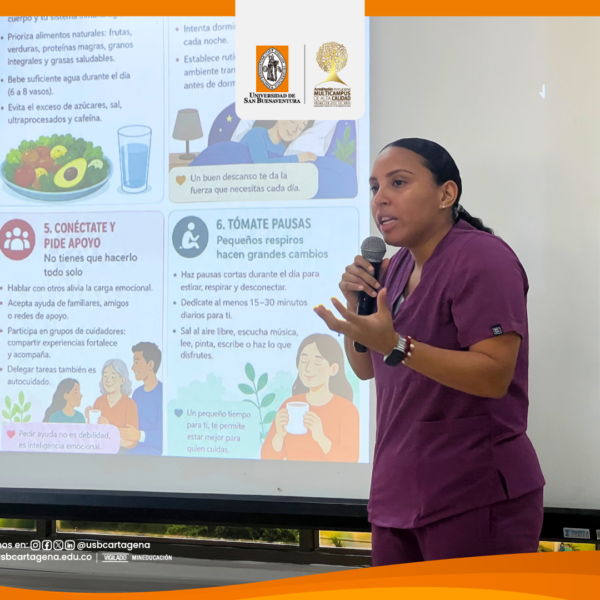 Fisioterapia promueve el bienestar de quienes cuidan.